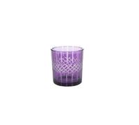Lumignon Anna 8 cm (lot de 2) - - Violet - Verre