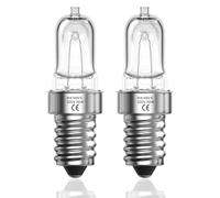 LumiGo Ampoule de Four E14 500 Degré, Ampoule Four E14 26W Dimmable Blanc Chaud 2700K Ampoule pour Four AC220-240V pour Micro-ondes, Hotte de Cuisinière, Lampe à Sel, Réfrigérateur, Pack de 2