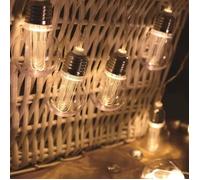 LUMIJARDIN Guirlande solaire Dixy avec 10 ampoules a filament LED