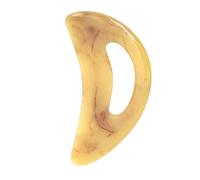Lumilisse Body Gu-A Sha, outil de grattoir du corps, outil de masseur de sculpture, bords arronnés lisses, douce sur la peau, rose/vert/jaune, pour les jambes Back Neck Facial