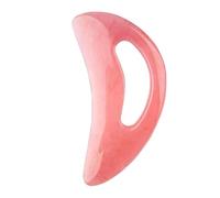 Lumilisse Body Gu-A Sha, outil de grattoir du corps, outil de masseur de sculpture, bords arronnés lisses, douce sur la peau, rose/vert/jaune, pour les jambes Back Neck Facial