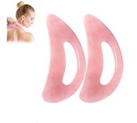 Lumilisse Body Gua Sha, gratte-corps du corps Lumilisse, corps Glowflow Gua Sha, corps de massage Guasha pour le visage, dos, jambes (2Pcs)