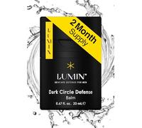Lumin - Baume de défense des cernes pour homme - Crème anti-âge formulée coréenne pour les cernes, les ridules et les rides, convient à tous les types de peau, usage quotidien, 20 ml, 1 paquet