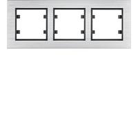 Lumina Passion Cadre 3 fois horizontal aluminium argent WL9232 WL9232 WL94407002389