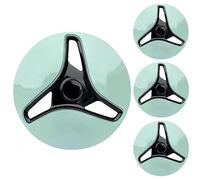 LuminaCreek Lot de 4 enjoliveurs universels for Jantes de Voiture de 12 Pouces, enjoliveurs de moyeu de 12 Pouces(Blue Black)