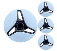 LuminaCreek Lot de 4 enjoliveurs universels for Jantes de Voiture de 12 Pouces, enjoliveurs de moyeu de 12 Pouces(Aisha Blue)