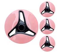 LuminaCreek Lot de 4 enjoliveurs universels for Jantes de Voiture de 12 Pouces, enjoliveurs de moyeu de 12 Pouces(Chaise Pink)