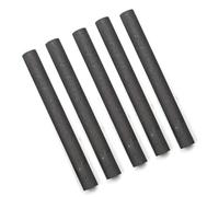 LuminaCreek Lot de 5 tiges de graphite de 300 mm de long, diamètre de tige de cylindre d'électrode de 5 à 10 mm, adaptées à l'industrie chimique et à l'industrie légère.(Diameter 7mm)