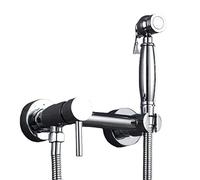 LuminaCreek Pulvérisateur de bidet for toilettes, contrôle de la pression d'eau réglable, ensemble de pulvérisateur de bidet à montage mural, pulvérisateur de couches for bébé et de douche