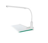 Luminaire à pince LAROA LED 4,2W en matière synthétique blanc 450x65x275mm
