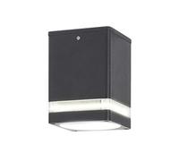 Luminaire apparent spot tuba carré anthracite