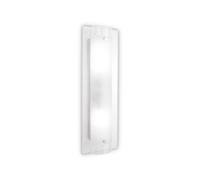 Ideal Lux TUDOR AP2 Chrome, Transparent Adapté à une utilisation à l'intérieur E