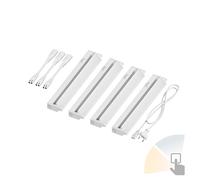 Luminaire d'agencement LED LIWO 35cm orientable 470lm chacun blanc chaud/blanc