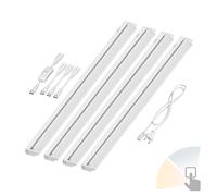Luminaire d'agencement LED LIWO 58cm orientable avec interrupteur 958m chacun