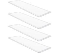 Luminaire d'agencement LED pour cuisine Panneau de cuisine Spot d'agencement à intensité variable, 4 pièces, 450 mm, blanc chaud