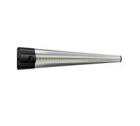 parlat LED lampe d'agencement SIRIS argent mat, blanc chaud, 2700 K, plat, 50 cm, 531 lm, 5,9 W, 24V DC, interrupteur, système de connexion ATOM, IP20, alimentation nécessaire (non incluse)
