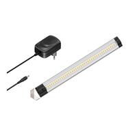 Luminaire d'agencement LED SIRIS avec bloc d'alimentation montage en angle plat