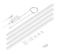 Luminaire d'agencement LED SIRIS blanc mat avec détecteur de mouvement plat [EEK: F]