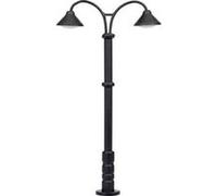 Luminaire de quai de gare double N Viessmann 6409 modèle fini G