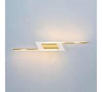 Luminaire de salle bain 24 W LED Éclairage for tableau et affichage Lampe frontale for miroir doré Lampes murales for vanité 31,5 pouces,lumières suspendues