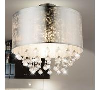 Luminaire de Salon Kristallleuchte Plafonnier Lampe Tissu