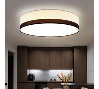 Plafonnier Luminaire de Salon LED Tdc Noir Blanc Rond Cuisines