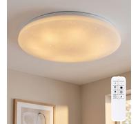 Luminaire de Salon Plafonnier Luminaire Sterneneffekt Smart LED Tdc Télécommande