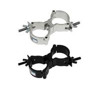 Luminaire de scène robuste de 50 kg for tubes de 32 à 35 mm, rapide et pratique(Argent)