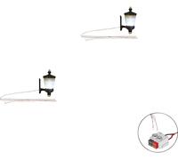 Luminaire dentrée simple Woodland Scenics WJP5655 H0 2 pc(s)