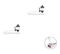 Luminaire d'entrée simple Woodland Scenics WJP5655 H0 2 pc(s)