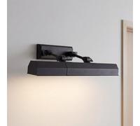 Luminaire D'Image Noir B:40 Cm Réglable 2X E14 Lampe D'Image Applique Couloir