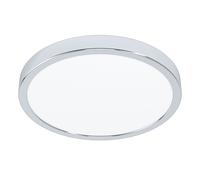 Luminaire en saillie FUEVA 5 IP44 LED 20,5W en acier chrome D285mm