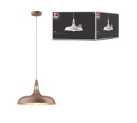 Luminaire En Suspension Juna E27 Max. 20w Nougat Gradable Métal