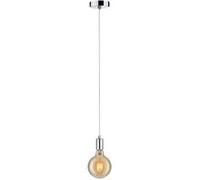 Paulmann Luminaire suspendu Larus 79753 – Chrome, métal, IP44, E27, max. 60 W
