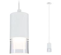 Paulmann 79998 Luminaire en suspension LED Kame IP44 9W Clair Blanc gradable 230 V plafonnier 3000K éclairage de salle de bain 700lm