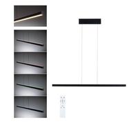 Luminaire En Suspension Led Lesko Rgbw+ Gradable 1400lm / 120lm 19w / 3w Noir Mat