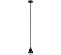 Paulmann 76990 Luminaire en suspension LED Luia IP44 GU10 max. 10W Satin, Noir éclairage de salle de bain - luminaire sans ampoule