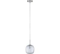 Luminaire en suspension LED Ruya E14 max. 20W Verre#Chrome Verre#Chrome G