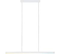 Luminaire en suspension LED Smart Home Bluetooth Lento Tunable White 1800lm 43W Blanc dépoli gradable Blanc dépoli G