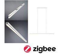 Luminaire en suspension LED Smart Home Zigbee 3.0 Lento Tunable White 2100lm 41,5W Blanc dépoli gradable Blanc dépoli G