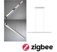 Luminaire en suspension LED Smart Home Zigbee 3.0 Lento Tunable White 2100lm 41,5W Chrome mat gradable Chrome mat G