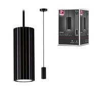 Luminaire En Suspension Lirena Gu10 Max. 10w Noir Mat Métal