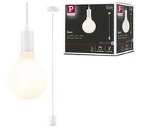 Paulmann 71135 Luminaire en suspension Ravi IP44 E27 max. 60W Blanc dépoli suspension sans ampoule