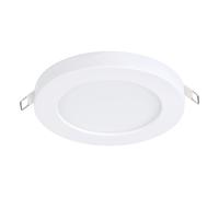 Luminaire encastrable FLEX LED 5,5W en aluminium blanc D117mm
