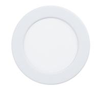 Luminaire encastrable FUEVA 5 LED 5,5W en acier blanc D117mm