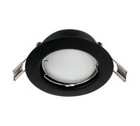 Luminaire encastrable PENETO GU10 1X2,8W en acier noir D78mm
