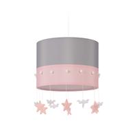 Luminaire enfant lustre étoilé plafonnier nuages multicolore 0,6 kg coton