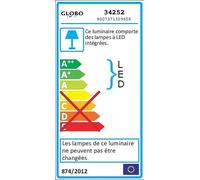 Luminaire Ext?Rieur Callisto Inox Pvc Translucide D.15xh.99cm
