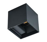 Luminaire façade LED - KANLUX - 7W - IP54 - Graphite - 100x100mm