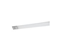 Luminaire LED : adapté pour le dessous des armoires, Cabinet LED Corner / 7,50 W, 220…240 V, Blanc chaud, 3000 K, matériau de corps: polycarbon. (pc)/acrylonit., IP20, 8-pack